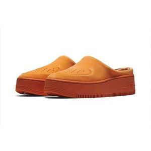 Nike Air Force 1 Lover XX Slip on Shoes Cinder Orange Womens Size 8.5 Mules